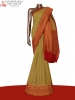 Handloom Contrast Banarasi Georgette Silk Saree